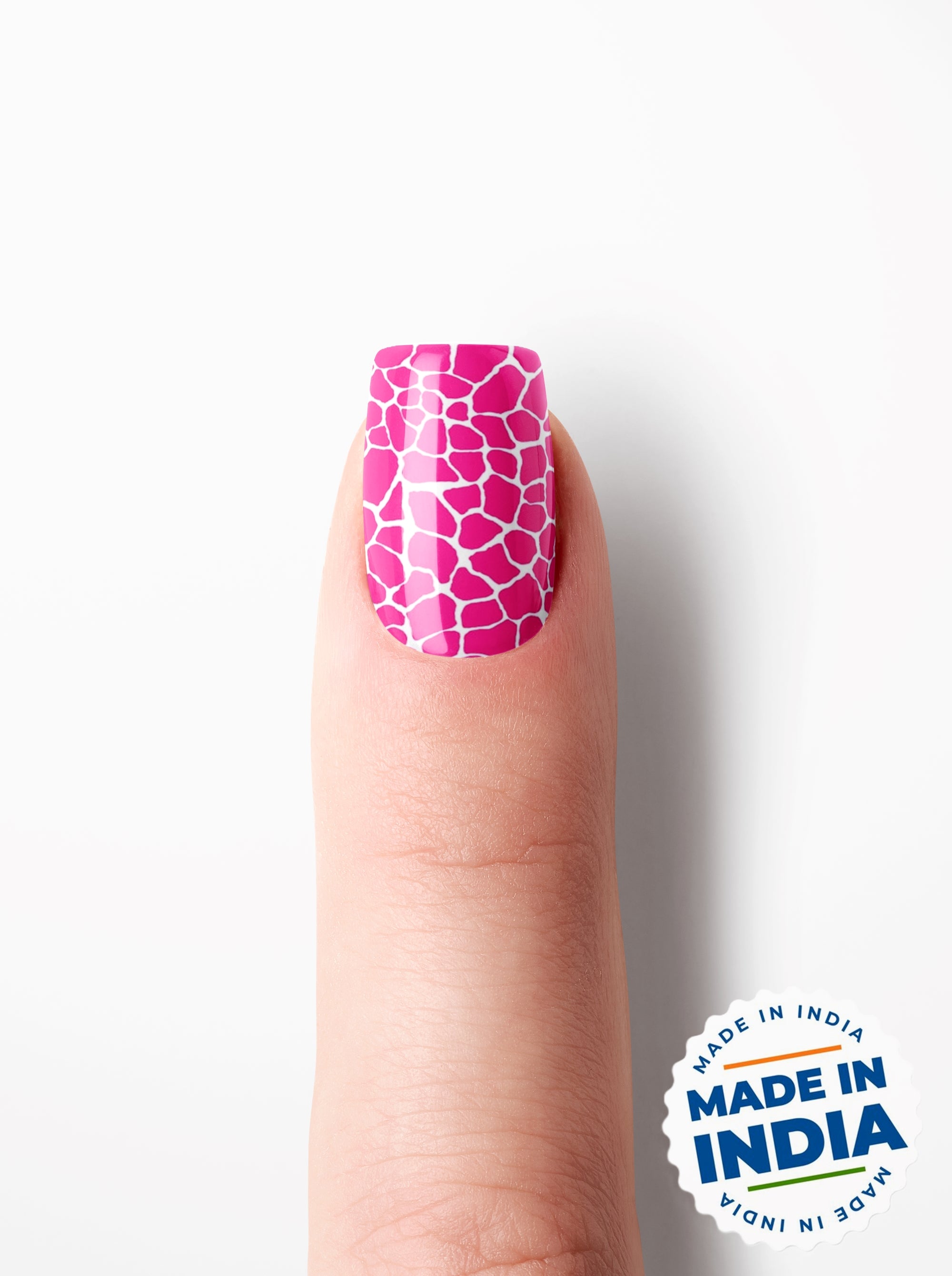 Pink Mosaic – Premium Press-On Nails