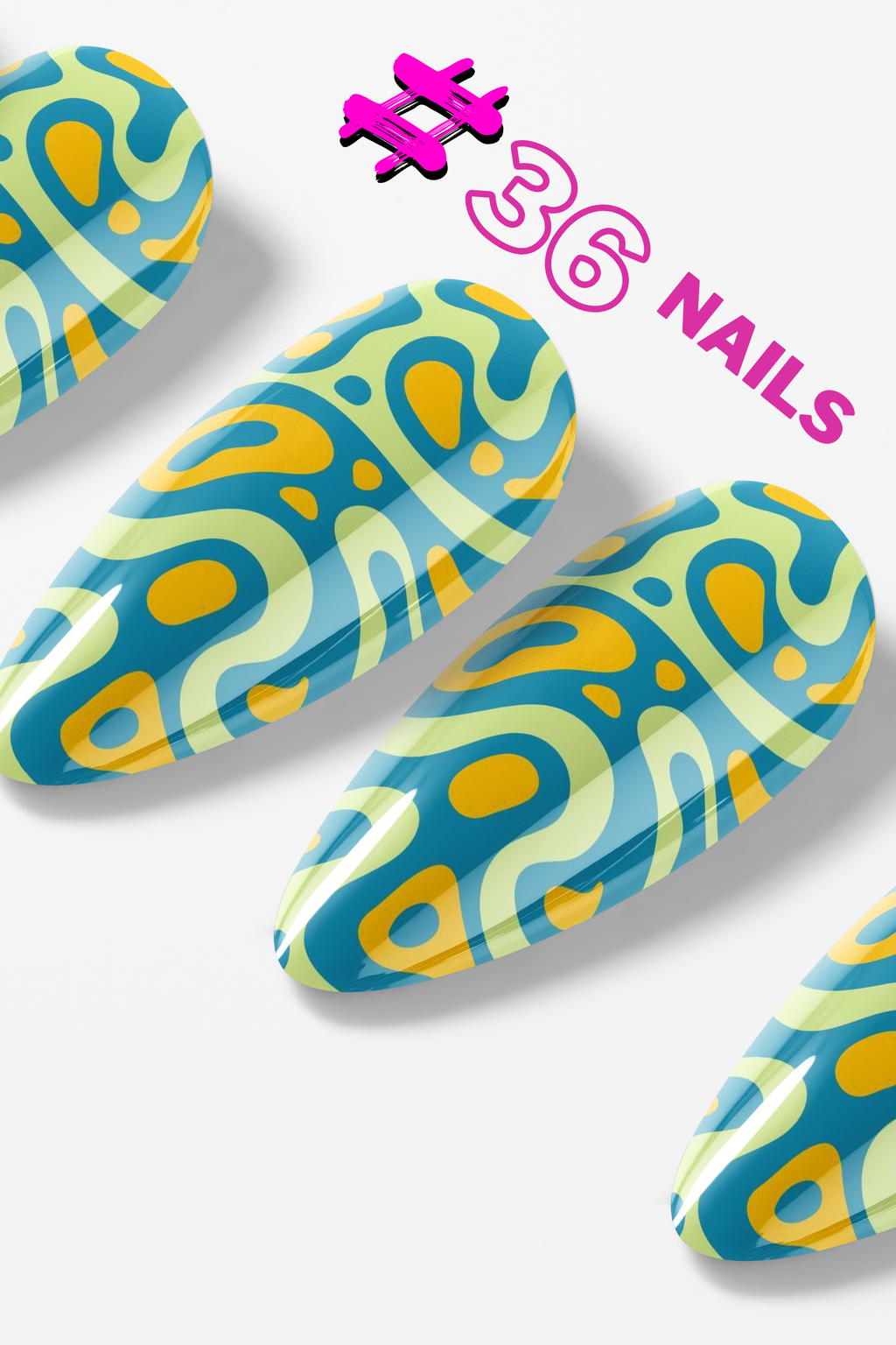Tropical Pulse – Premium Press-On Nails