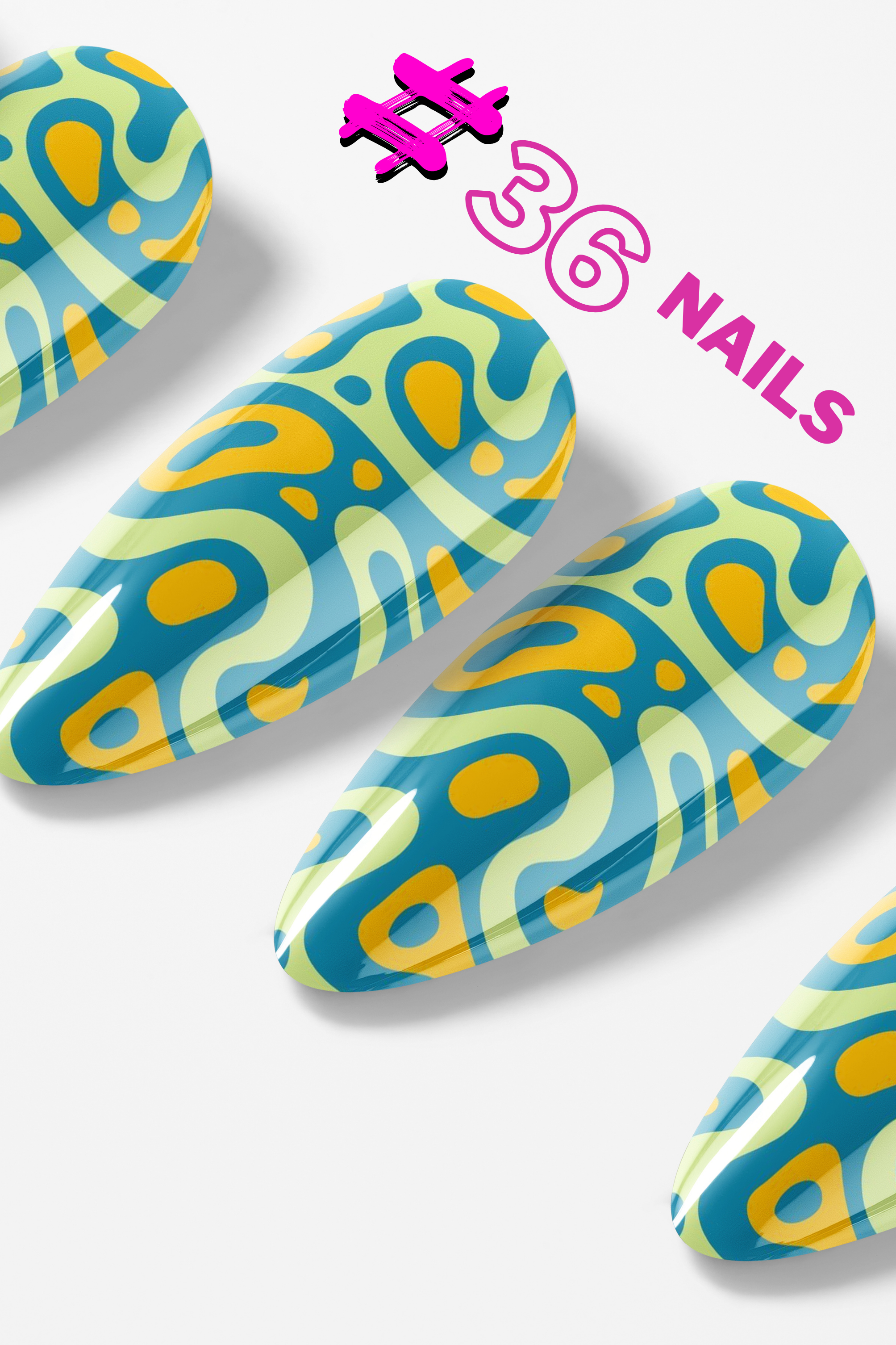 Tropical Pulse – Premium Press-On Nails