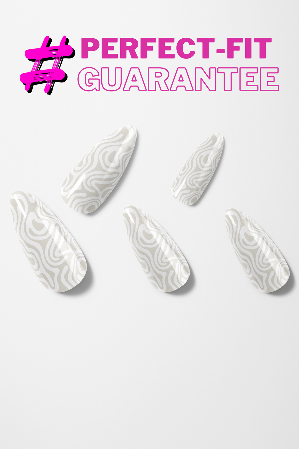 Ivory Whisper – Premium Press-On Nails