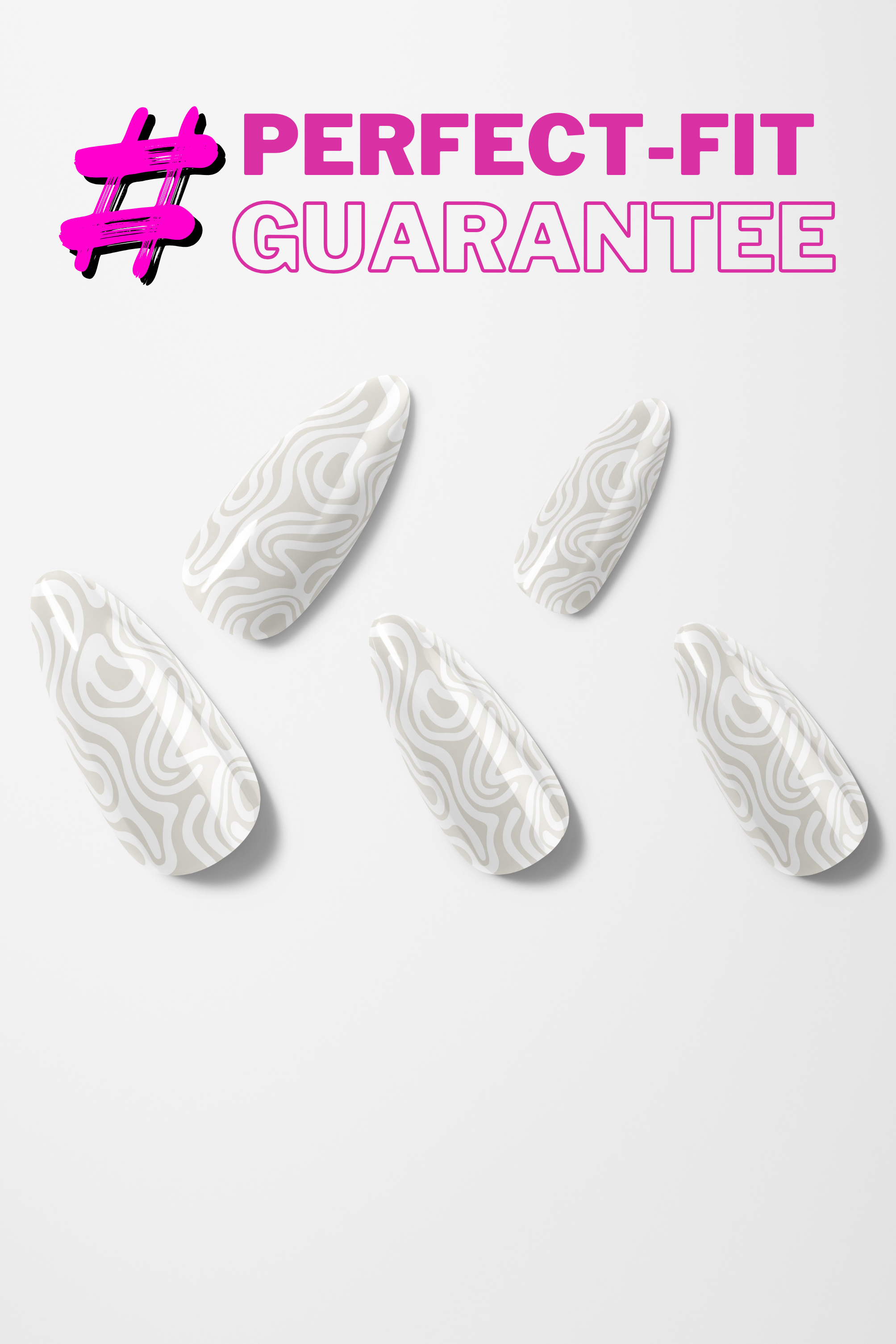 Ivory Whisper – Premium Press-On Nails