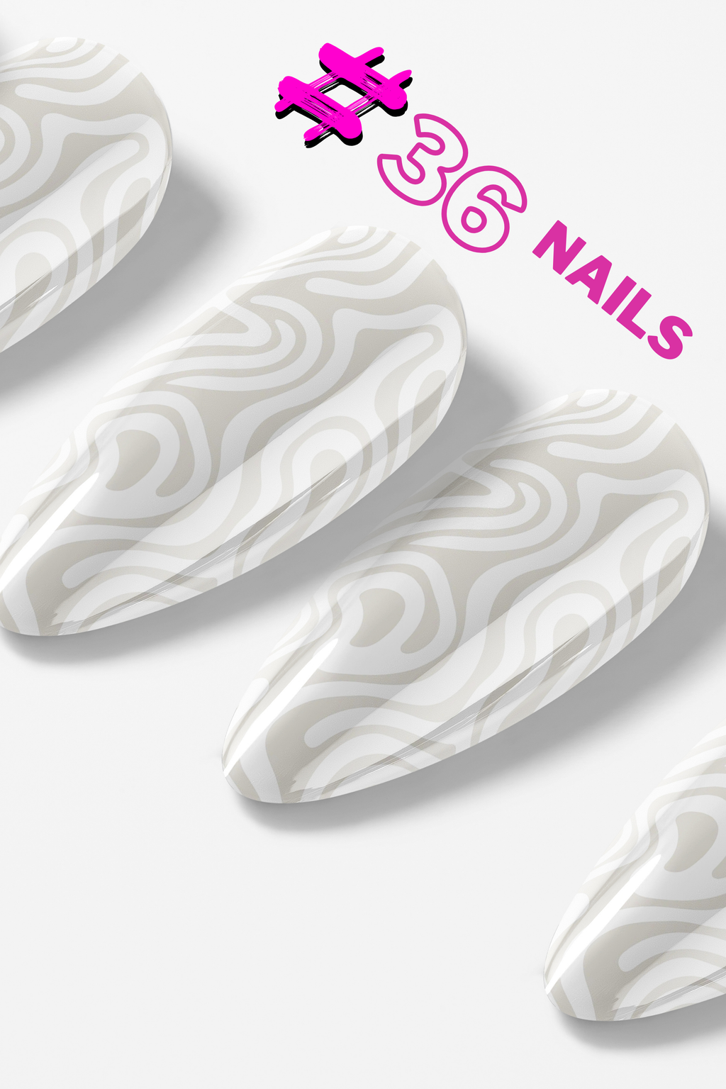 Ivory Whisper – Premium Press-On Nails