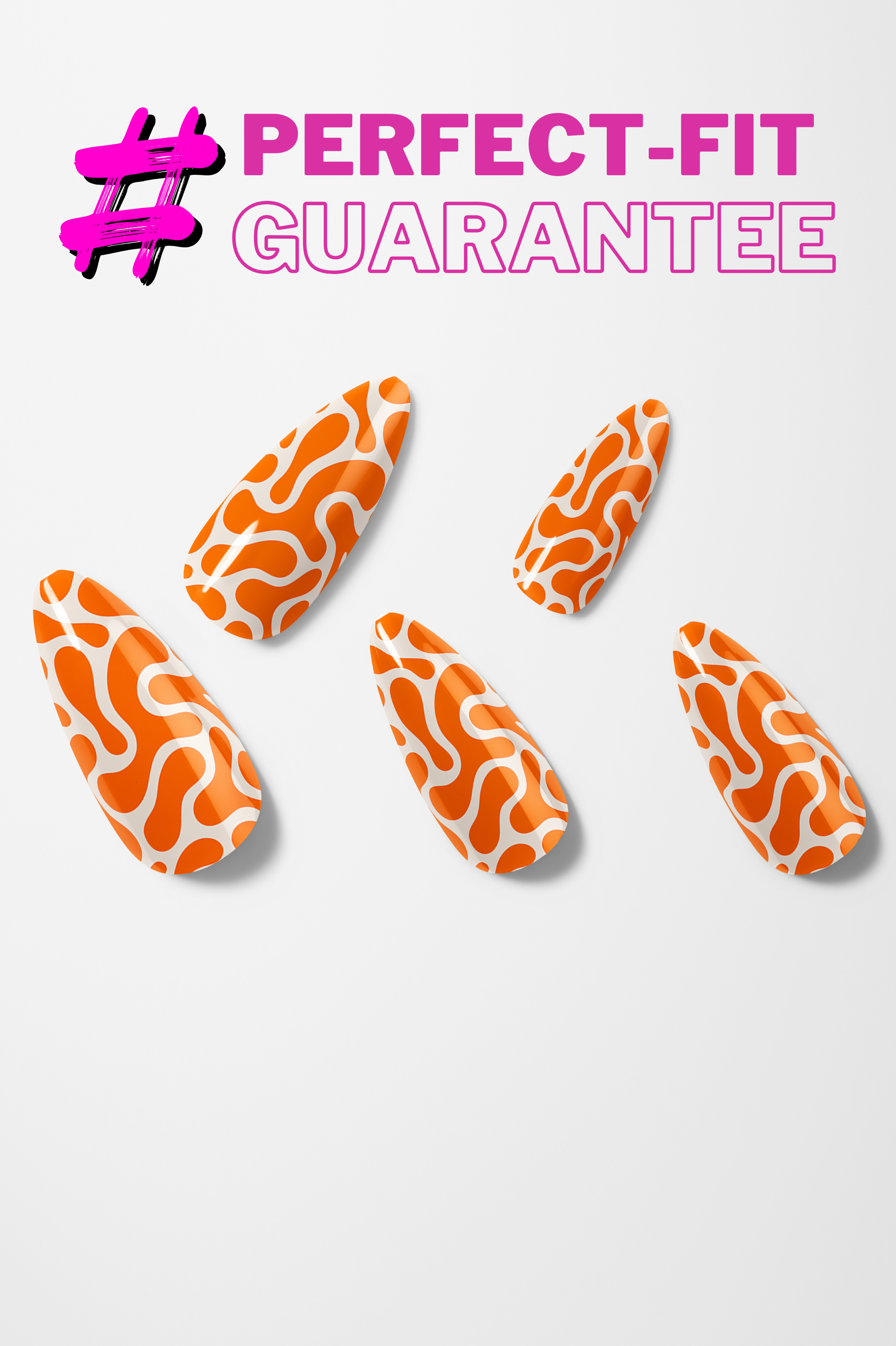 Sunset Swirl – Premium Press-On Nails