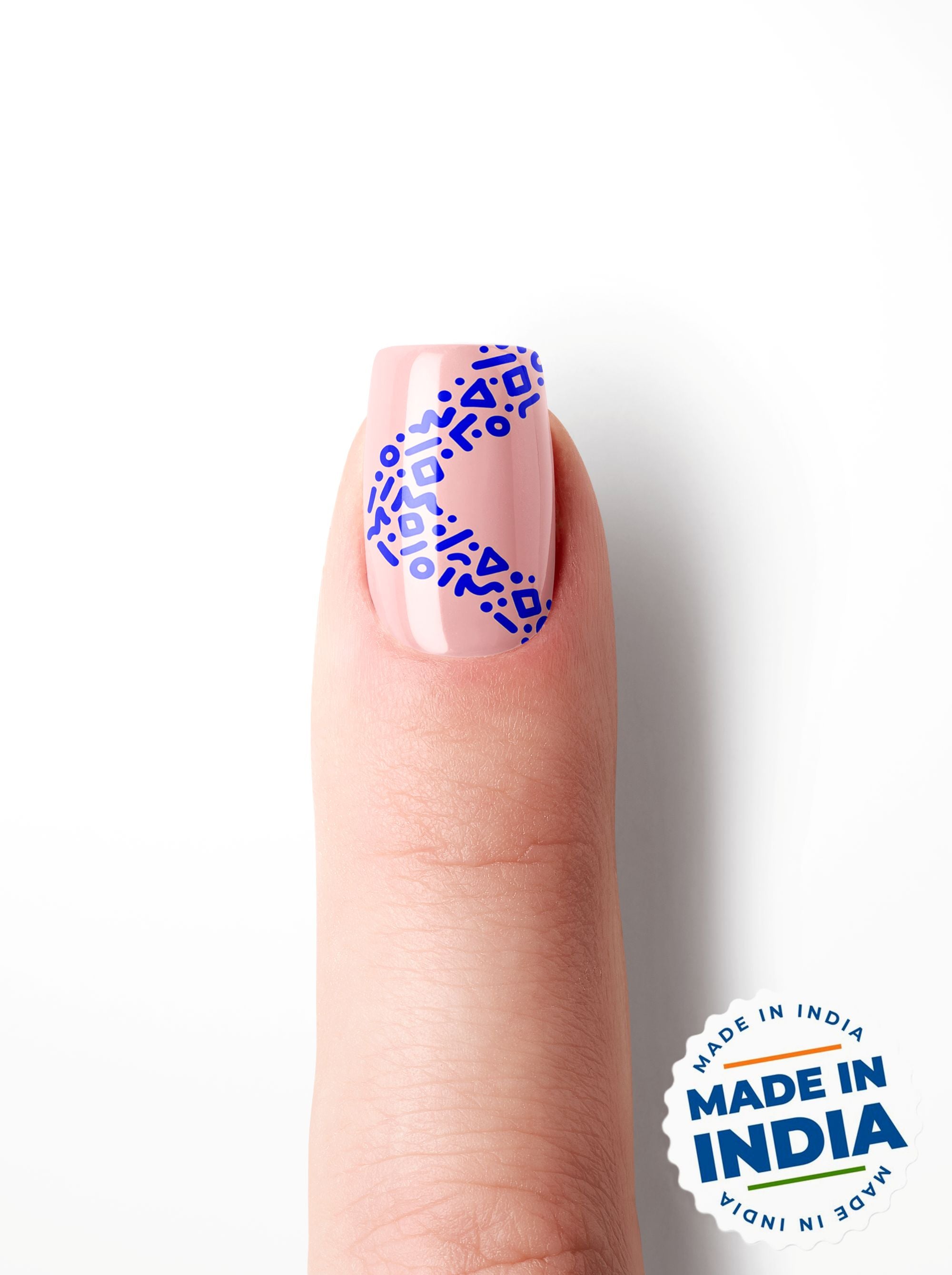 Electric Geo Pop – Premium Press-On Nails