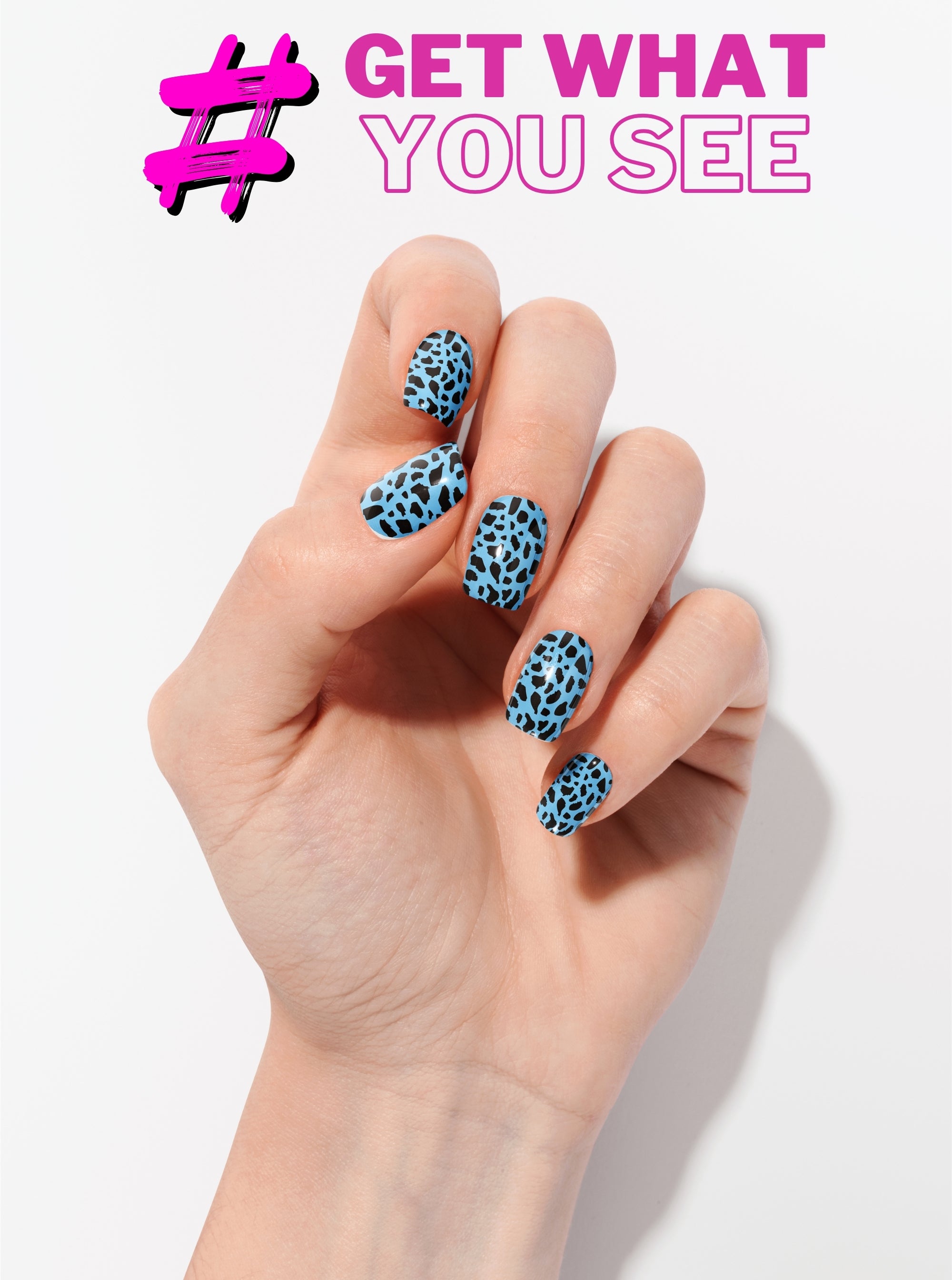 Blue Rebel – Premium Press-On Nails