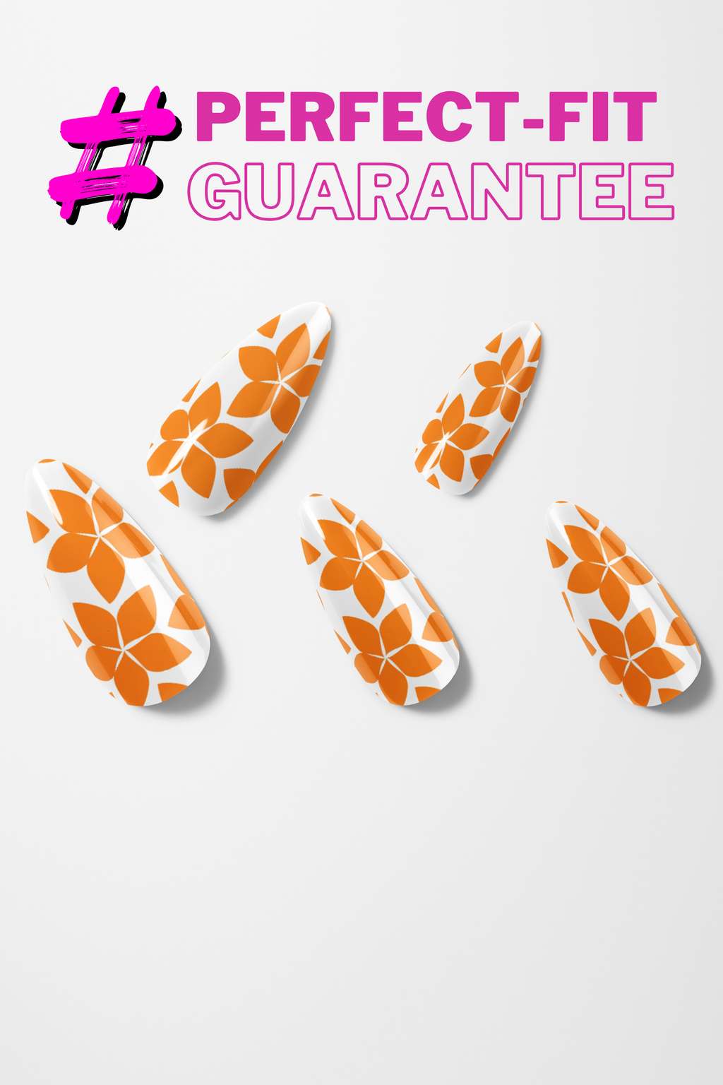 Citrus Bloom – Premium Press-On Nails