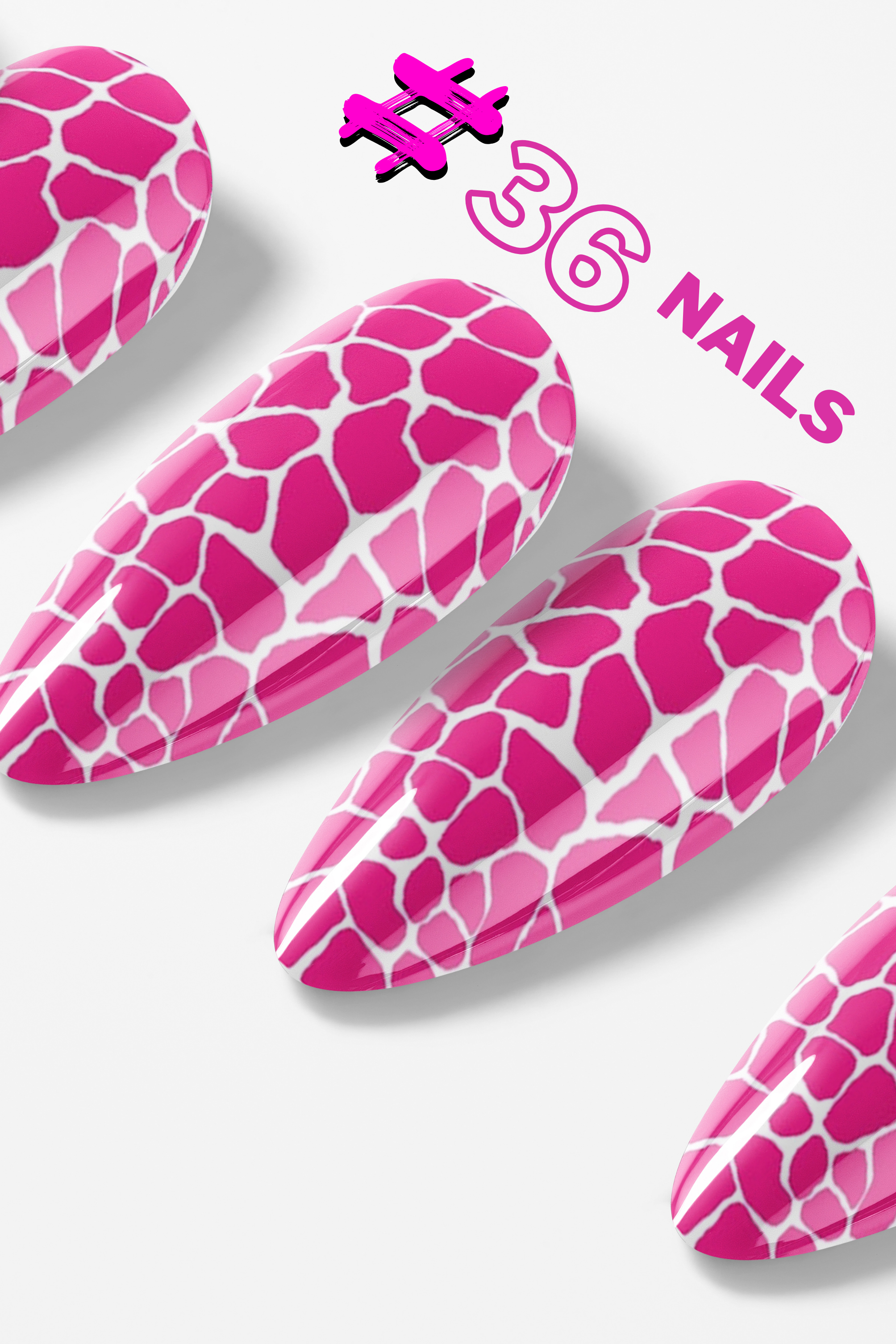 Pink Mosaic – Premium Press-On Nails