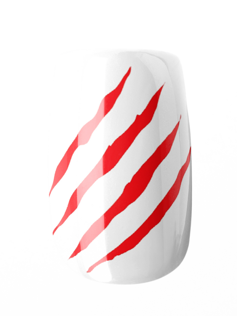 Scarlet Strike – Premium Press-On Nails